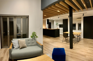 ゆったりくつろげるリビング