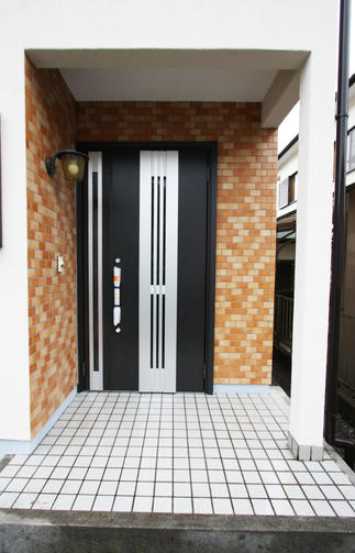 風通しのよい防犯性の高い玄関