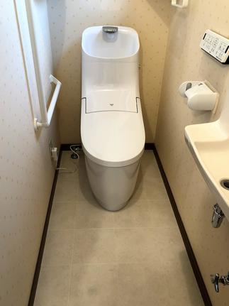 トイレ交換＆CF張替え　プレアスHS