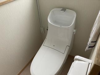 洗面脱衣室-トイレの床段差30ｍｍ