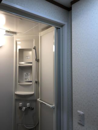 2階にしゃわルームを設置