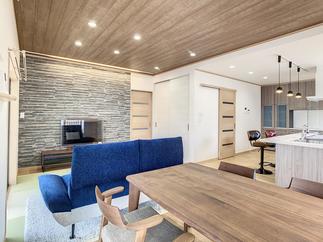 エコカラットがリビングを豪華に演出します