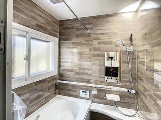 タイル貼の寒い浴室を暖かくしました