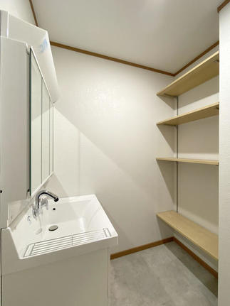 1.0坪洗面脱衣室に改造