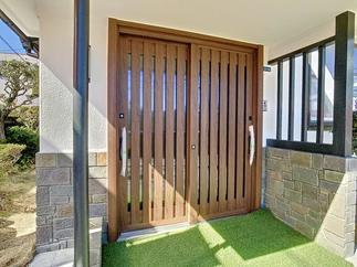 玄関リシェントに交換