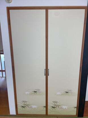 札幌市東区　N様邸　襖貼替工事