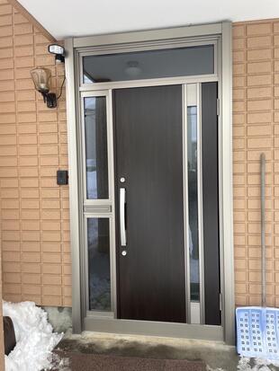 札幌市東区　Y様邸　玄関ドア交換工事