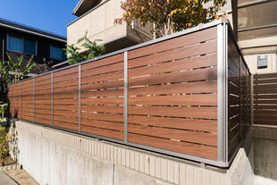 #co_ki 『目隠しフェンス設置工事 LIXIL フェンスAB YS3型 』