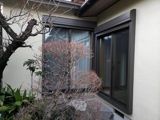 シャッター付引違い窓Ｌｏｗ-Ｅ（Ａｒ）