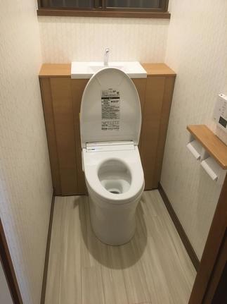 リフォーム後のトイレ