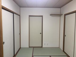 リフォーム後の壁と襖