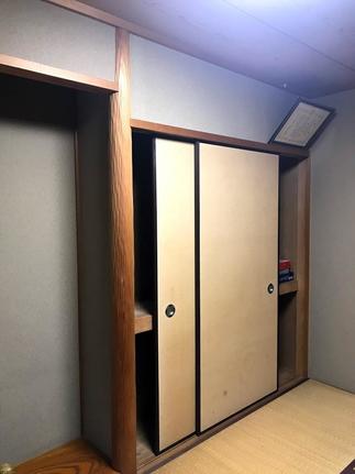 リフォーム前の壁と襖