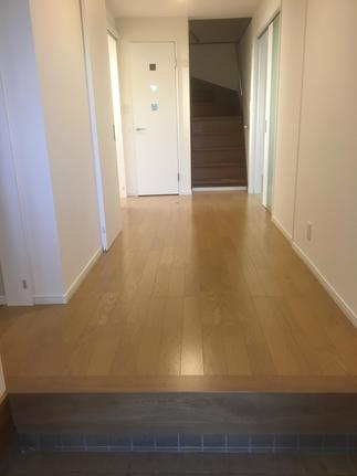 リフォーム後の玄関