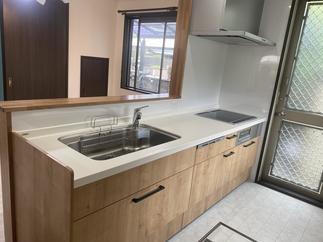 リフォーム後のキッチン