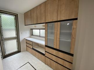 リフォーム後のキッチンボード