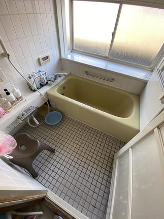 リフォーム前の浴室