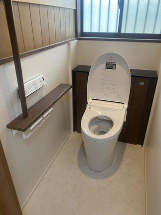 リフォーム後のトイレ