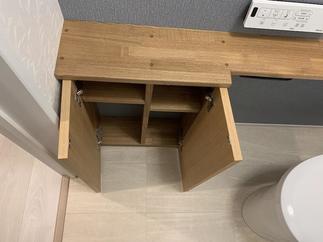 リフォーム後のトイレ収納