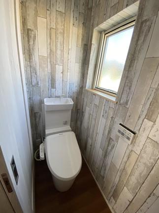 リフォーム後のトイレ