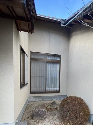 リフォーム前の洗濯物を干すスペース