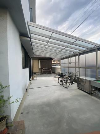 施工後のエクステリア