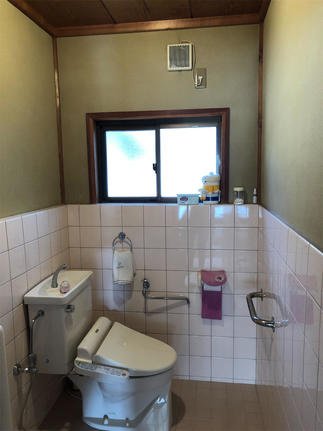 施工前のトイレ