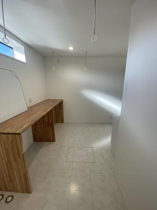 施工後の洗面所