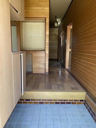 リノベーション前の玄関