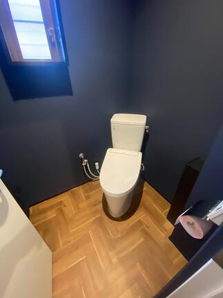 施工後のトイレ