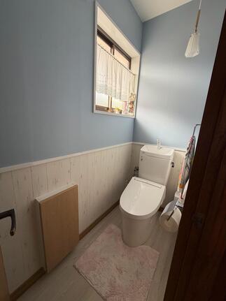 施工後の2階トイレ