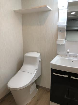 洗面＆トイレを分ける