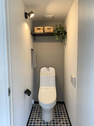 アクセサリー小物にこだわったトイレ空間