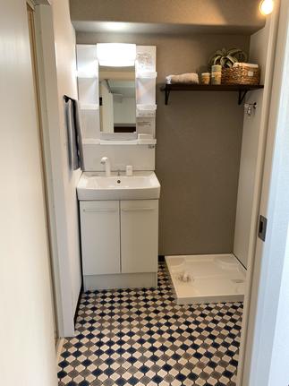 ゆったり洗面室