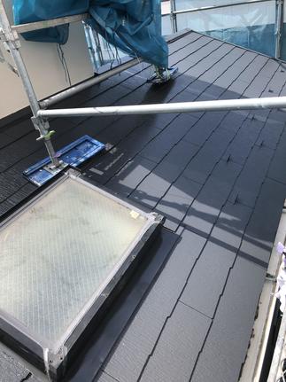 天窓コーキング打替え・屋根塗装