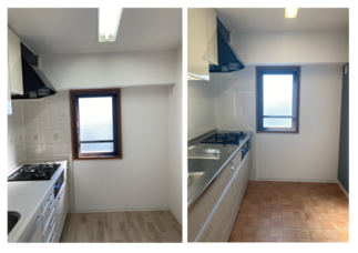キッチン：Before-After