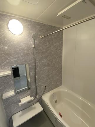 新たに設置したユニットバス