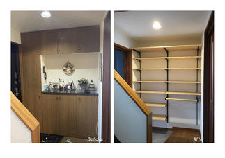 玄関収納（Before→After）
