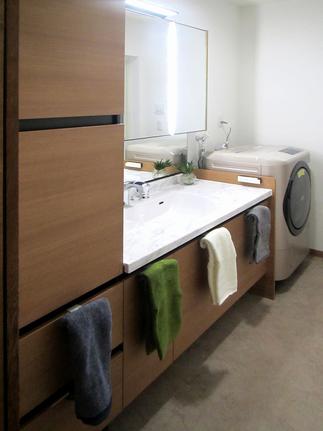 ﾘｸｼﾙの洗面化粧台　ﾙﾐｼｽ