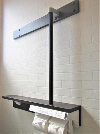 短時間で取り付けられるリフォーム用棚手すり