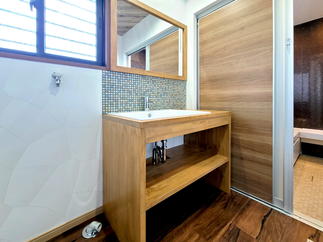 お客様こだわりのオーダー洗面化粧台