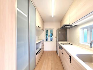 統一感のある素敵なキッチン