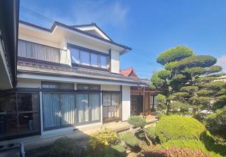 玄関正面側の仕上がりです