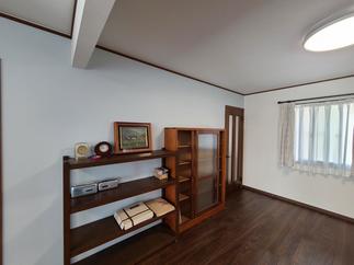 洋間の内装もリフレッシュ