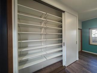 大容量のシューズクローク