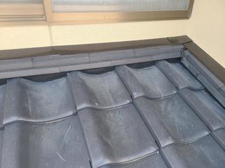 屋根の漆喰のやり替え