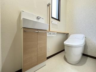 トイレプレアスLS+手洗い器コフレルワイド