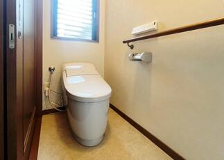 掃除のしやすいトイレ