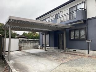 ご家族のための玄関アプローチ（甲斐市）