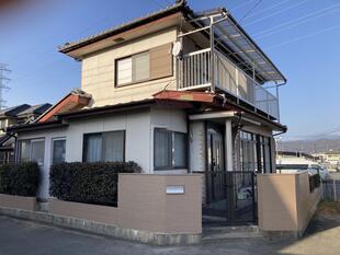 テラスと塀の塗装をし直しました（甲斐市）