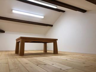 寝室の屋根裏部屋スペース。